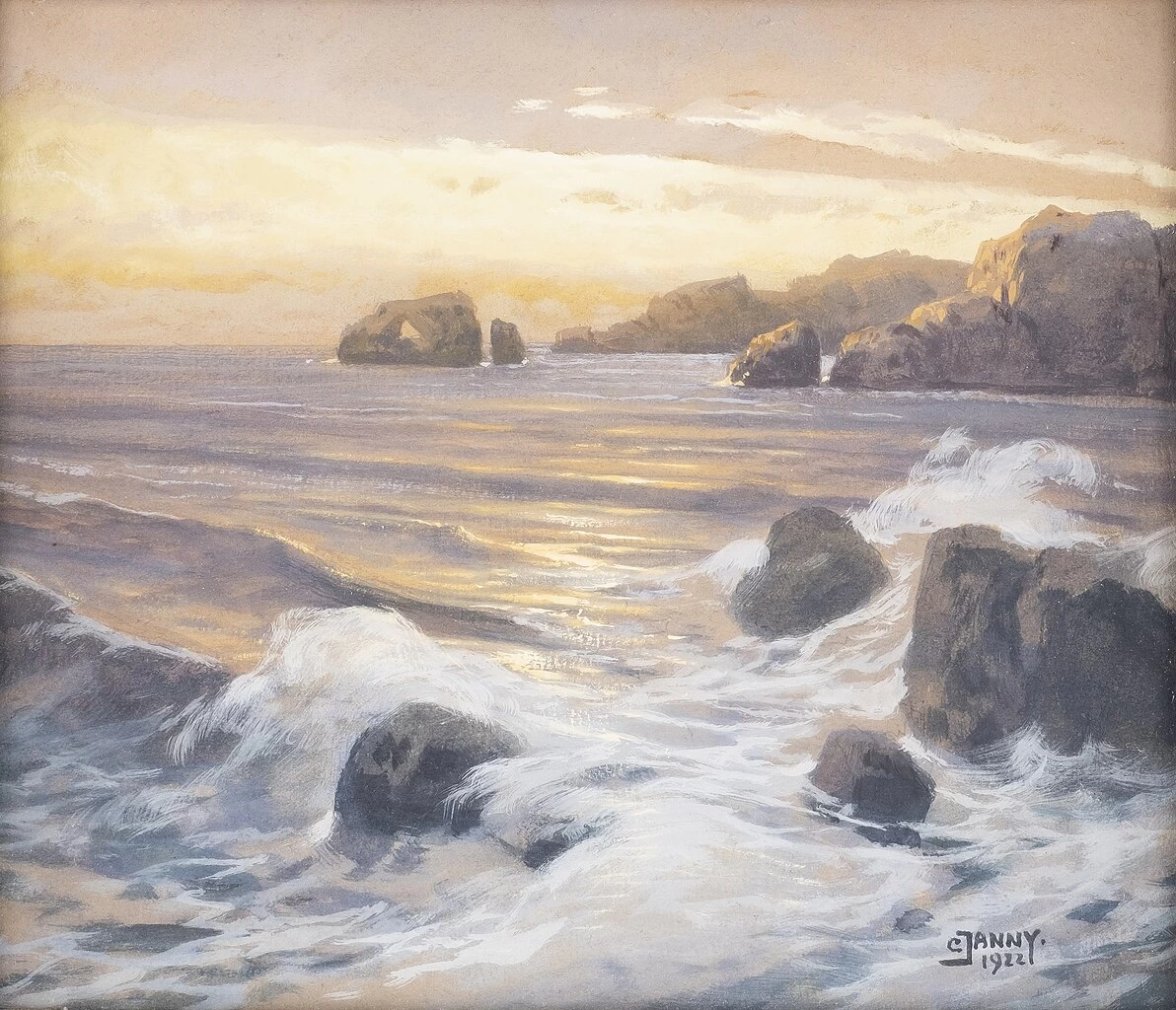 Costa rocciosa 1922